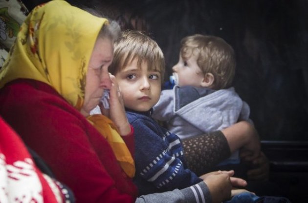 Среди внутренних переселенцев в Украине 155 тысяч детей - ООН