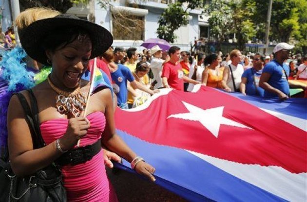 В Гаване прошел марш за легализацию однополых браков