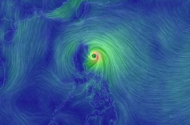 К Филиппинам приближается супер-тайфун "Ноул"