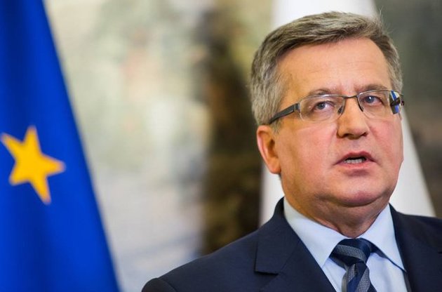 Глава Польши Коморовский признал поражение в президентских выборах