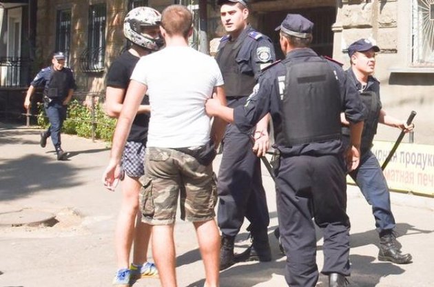 В Одесі невідомі напали на ЛГБТ-активістів