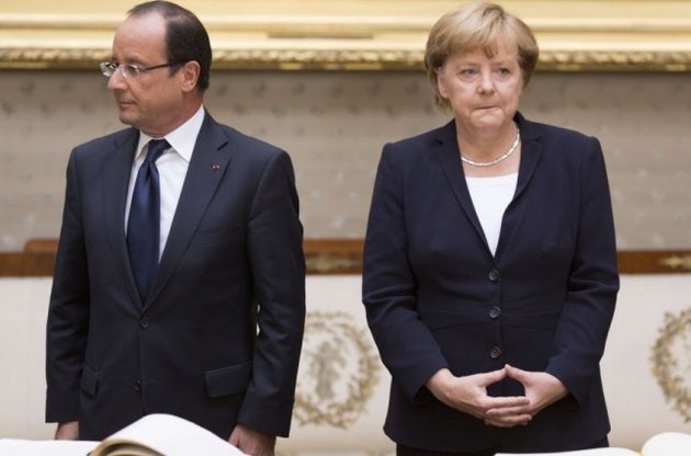 Олланд и Меркель обсудят с Путиным конфликт в Украине - СМИ