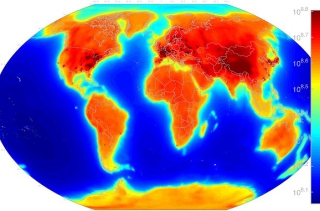 Физики составили первую глобальную карту потока антинейтрино