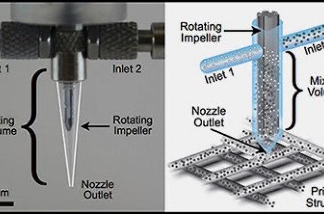 Инженеры разработали технологию смешивания материалов для 3D-принтера
