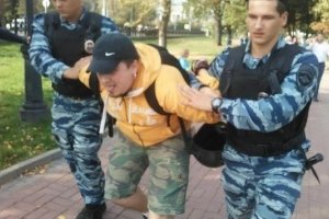 В России задержали участников "Марша мира"