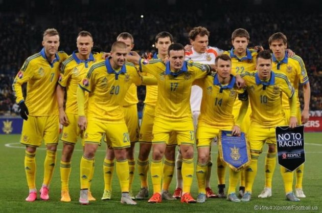 Сборная Украины получила соперника по плей-офф квалификации Евро-2016