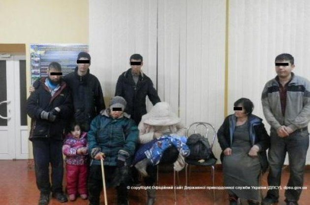 На Закарпатье пограничники задержали девять нелегальных мигрантов, направляющихся в страны ЕС