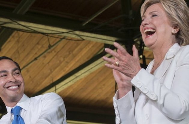 Хиллари Клинтон лидирует среди кандидатов от Демократической партии на президентский пост