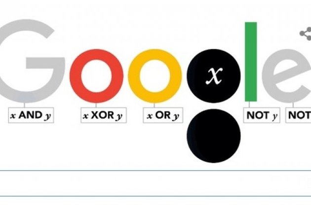 Google приурочил дудл к 200-летию со дня рождения выдающегося математика Джорджа Буля