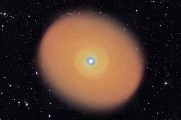 Астрономам удалось увидеть формирование звезды–сверхгиганта