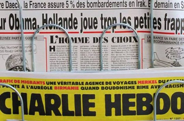 Charlie Hebdo опублікував карикатури про катастрофу A321