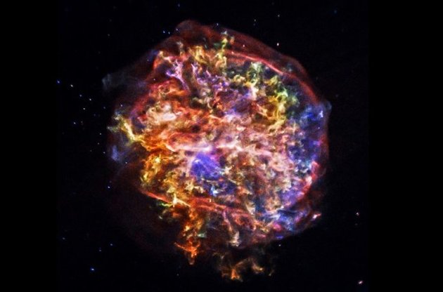 Причиной образования космических лучей высокой энергии стал взрыв сверхновой звезды