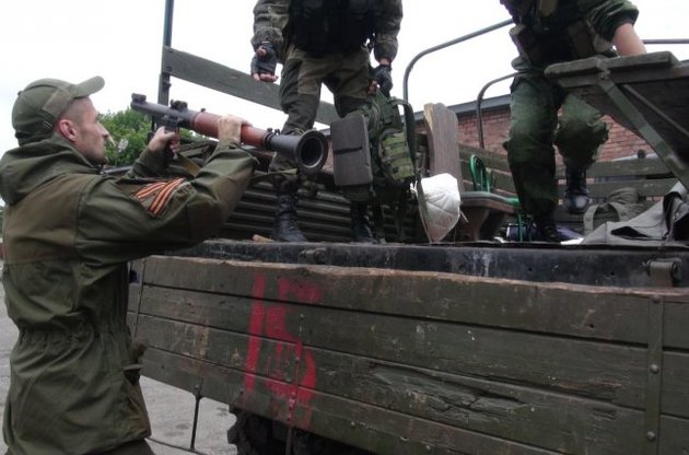 Штаб АТО: боевики ведут обстрел из реактивных систем залпового огня в направлении Горловки
