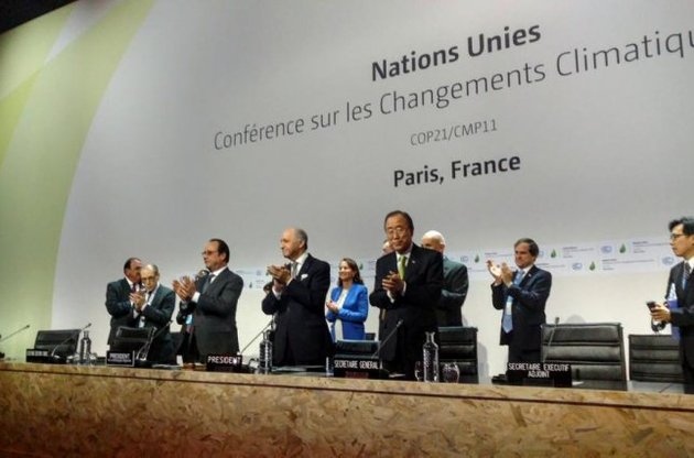 В Париже принято новое климатическое соглашение ООН
