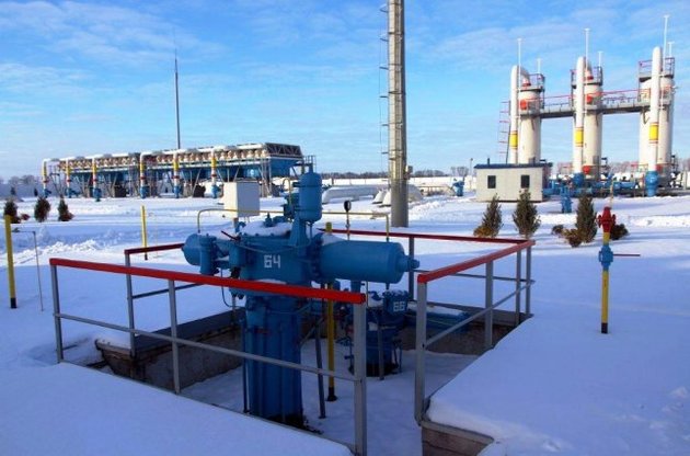 Украина использовала более 2,6 млрд куб. м газа из запасов в ПХГ