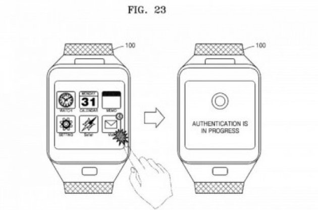 Samsung запатентував технологію авторизації "розумних" годинників за розташуванням підшкірних вен