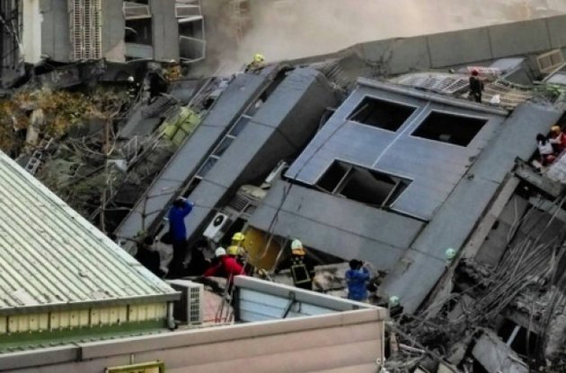 Після землетрусу в Тайвані заарештували трьох забудовників