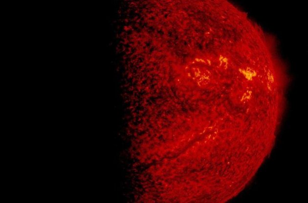Обсерватория солнечной динамики сделала фото солнечного затмения