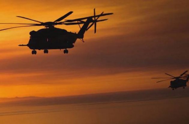 Прикордонники зафіксували російські вертольоти на кордоні з Кримом