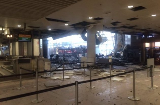 В аэропорт Брюсселя террористы принесли бомбы в чемоданах