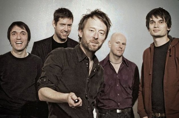 Гурт Radiohead видалив з інтернету інформацію про себе