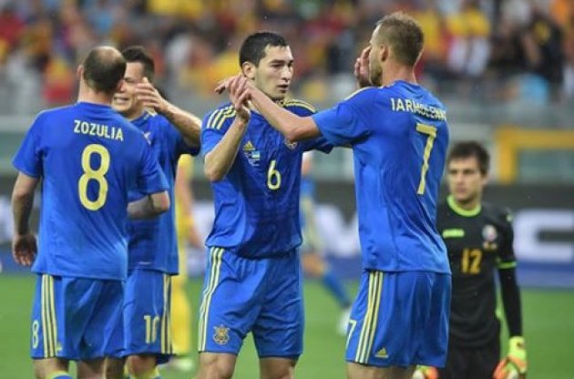 Україна забила Румунії чотири голи у товариському матчі