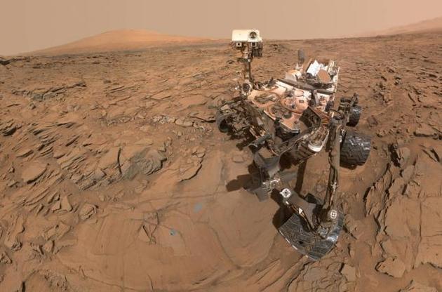 Марсоход  Curiosity  начал восхождение к вершине горы Шарп