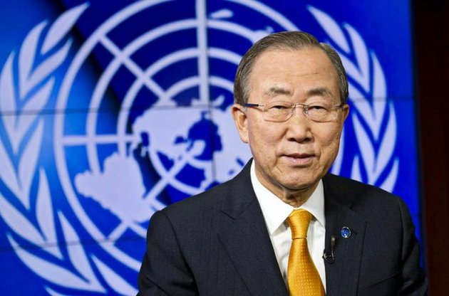 В ООН не стали коментувати виправлену промову Пан Гі Муна про миротворчу роль Росії