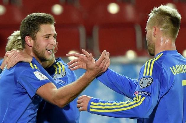 УЕФА переписал первый гол сборной Украины в ворота Косово на Кравца