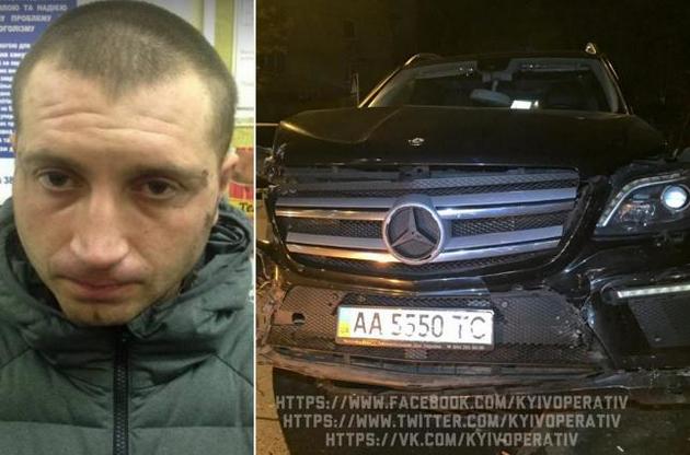 Сын депутата устроил ДТП в Киеве, разбив патрульный автомобиль и травмировав четверых человек – волонтер