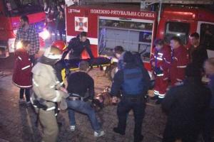 Во Львове горел ночной клуб, 14 человек госпитализированы