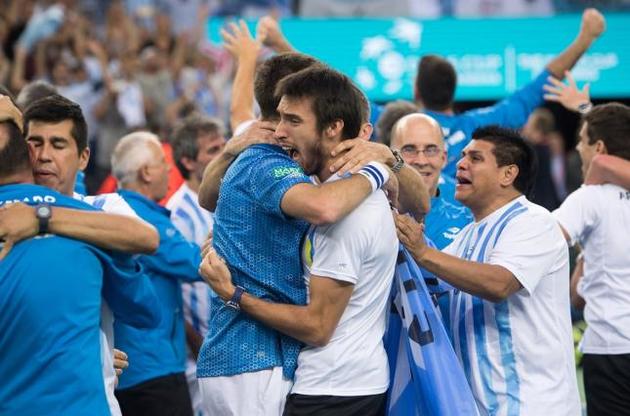 Аргентина здобула перший в історії Кубок Девіса