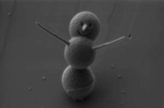 Вчені створили найменшого у світі сніговика