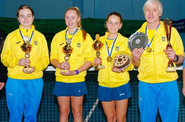 Українські тенісистки отримали звання "Команда року" серед юніорів