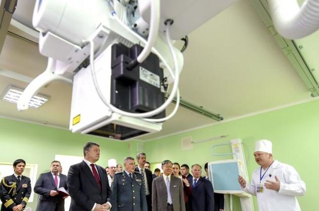 Японцы передали украинскому госпиталю оборудование на 22,5 миллиона гривень