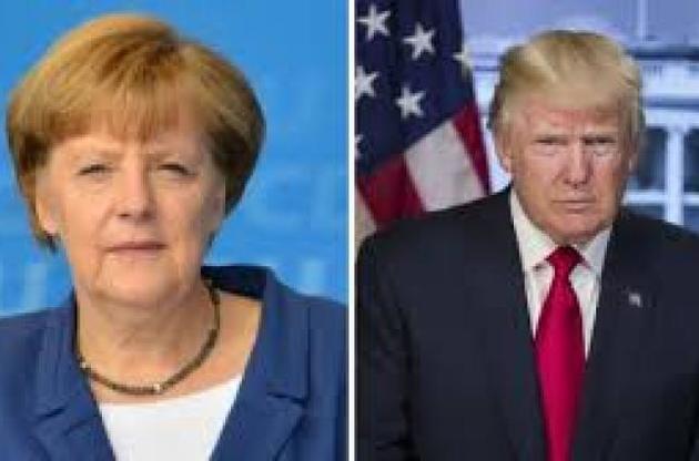 Трамп и Меркель обсудили по телефону будущее НАТО