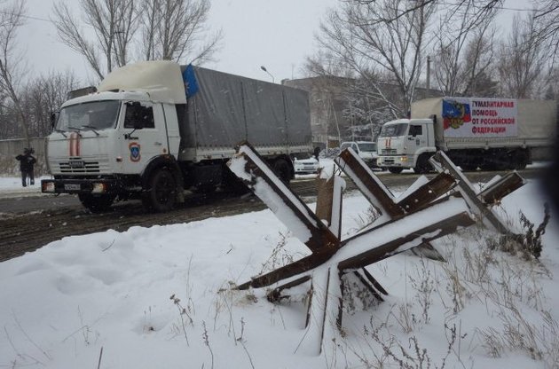 В России анонсировали отправку в Украину четырех новых "гумконвоев"