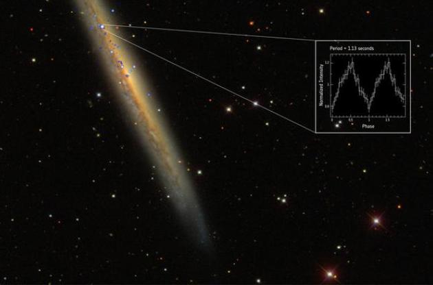 Астрономы обнаружили самый яркий пульсар во Вселенной