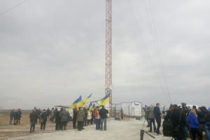 На Чонгаре официально открыли радиовышку для вещания на оккупированный Крым
