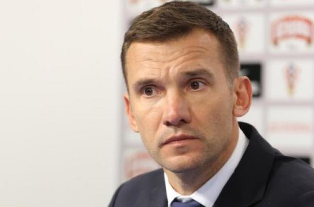 Шевченко уверен, что Украина заслужила ничью в игре с Хорватией
