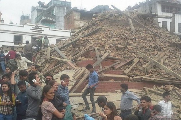 У Непалі кількість жертв землетрусу перевищила 2 тисячі, близько 4 тисяч людей поранені