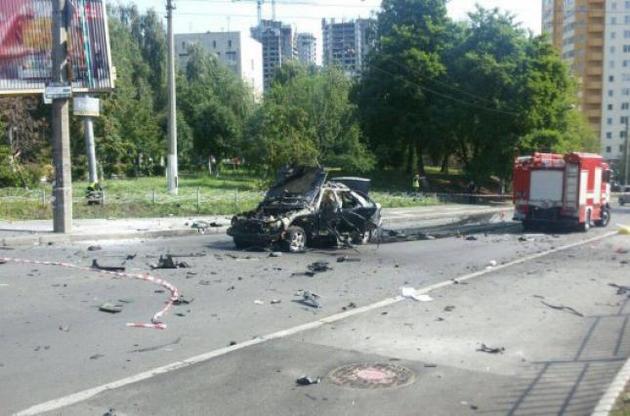 Автомобиль сотрудника ГУР Минобороны подорвали при помощи взрывного устройства – МВД