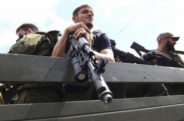 Боевики из пулеметов и вооружения БМП обстреляли опорный пункт сил АТО возле Красногоровки