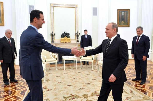 Путін виступає за дострокові президентські вибори в Сирії - Bloomberg