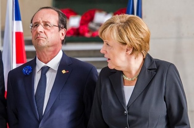 Олланд і Меркель поїхали до Путіна, щоб США не озброїли Україну – The Guardian