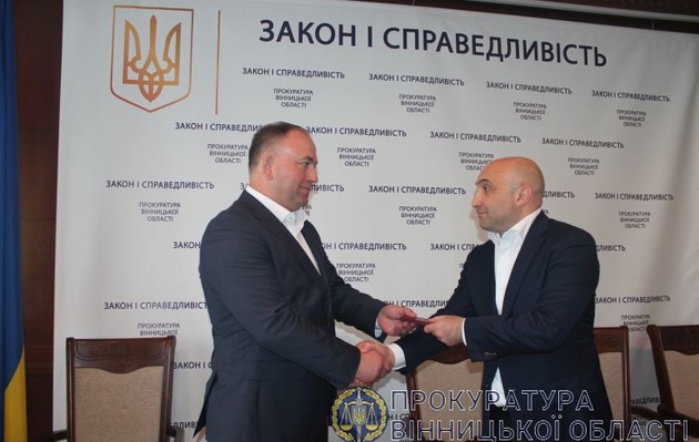 Новым прокурорм Винницкой области стал Александр Бутович 