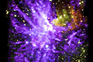 Астрономы сделали снимок «космического фейерверка»
