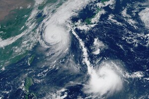 На Японию надвигается мощный тайфун 