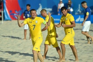 Украина завоевала бронзу Евролиги по пляжному футболу