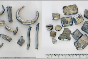Археологи нашли древний клад с фальшивим серебром